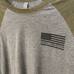 Born Primitive 3/4 Sleeve T-Shirt